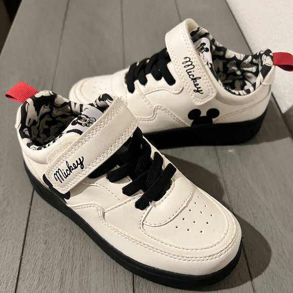 H&M Mickey Sneakers Classic Athletic Style - Picture 1 of 4